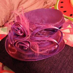 Sophia Collection Hat, adjustable, Purple, New